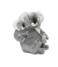 WWF Maman koala 28 cm, avec bébé