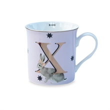 YE - Mug Alphabet X for XOXO - Slogan