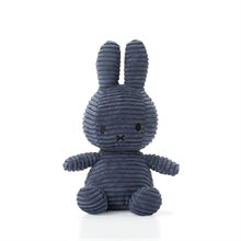 HC5 Miffy - Lapin velours cotelé bleu nuit - 33 cm - % #