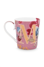 HC PIP - Mug Alphabet Floral Fantasy Rose - M - 350ml