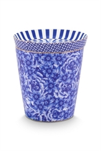 PIP - Set Mugs & Match - Petit mug sans anse Royal Flower & Repose sachet Bleu