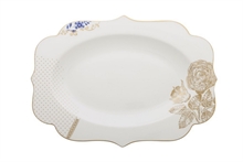 PIP - Plat de service ovale Royal Blanc - 40cm