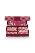 PIP - Coffret Cadeau 6 pcs - 2 plateaux 23x11,5cm, 2 assiettes 11,5x11,5cm & Bag