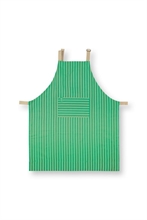 PIP - Tablier Rayé Vert - 72x89,5cm