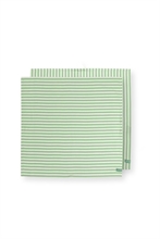 PIP - Set de 2 Torchons Rayés Vert - 65x65cm