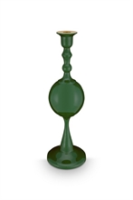 PIP - Bougeoir Metal M Vert - 37cm