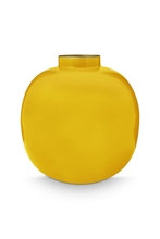 PIP - Vase métal Jaune - 23cm