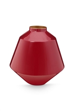 PIP - Vase métal Rouge foncé - 35cm