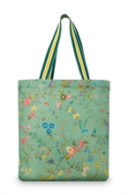 PIP - BAG Sac pliable Petites Fleurs Vert - 48x15x35cm #