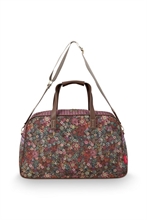 HC - PIP - Weekend Bag Medium Tutti i Fiori Pink 57x22x37cm