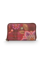 PIP - Willow Wallet Flores Felices Red 18x3x11cm