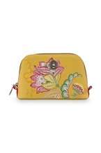 HC2 PIP - SDB Cosmetic Bag Triangle Small Jambo Flower Jaune - 19/15x12x6cm #