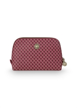 HC - PIP - Cosmetic Bag Triangle Small Suki Pink 19/15x12x6cm