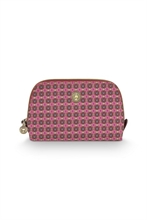 PIP - Coby Cosmetic Bag Triangle Small Clover Pink 19/15x12x6cm