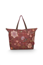 PIP - Tilda Tote Bag Flores Felices Red 66x20x44cm