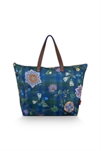 PIP - Tilda Tote Bag Flores Felices Dark Blue 66x20x44cm