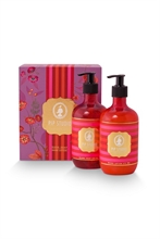 HC Coffret Savon et lotion pour les mains  - Feuilles de thé - 2x475ml