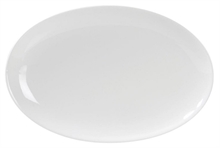 VTW - Assiette oval - Blanc - 25,5cm