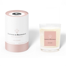 Bougie parfumée - VI Joséphine de Beauharnais - Rueil - Rose poudrée - 45h-180g