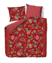 HC3 PIP - LM Parure Jambo Flower Rouge - 240x220+2.70x60 - SS20 Taille Hollandai