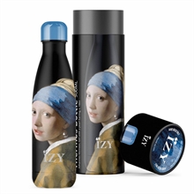 IZY - Bouteille Isotherme Artiste - Vermeer - La jeune fille à la perle - 500ml