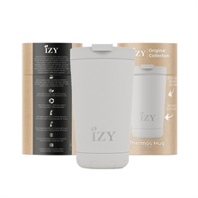 IZY - Mug Isotherme Original - Blanc Mat - 350ml
