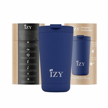 IZY - Mug Isotherme Original - Bleu Mat - 350ml