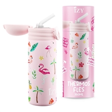 IZY - Bouteille Isotherme Kids - Flamant Rose - 350ml