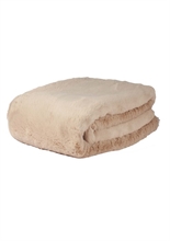 LS - LYALL FUR PLAID BISCOTTI 180X140CM - p.59