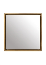LS - NASHVILLE MIRROR ANTIQUE GOLD 40X40 CM - p.337 - TPS