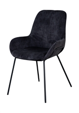 LS - LIVINGSTON DINING CHAIR AQUILA ANTHRACITE - p.444 - TPS