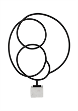LS - DECO ROUND RING SCULPTURE - p.360