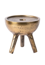 LS - TALOGA CANDLE HOLDER ANTIQUE GOLD M - p.134