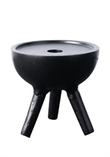 LS - TALOGA CANDLE HOLDER BLACK M - p.134