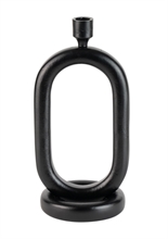 LS - MORA CANDLE STAND BLACK - p.138