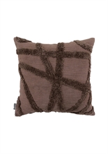 LS - TAOS PILLOW BROWN 50X50CM - p.49