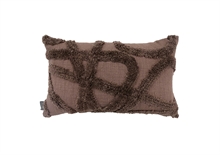 LS - TAOS PILLOW BROWN 50X30CM - p.49