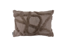LS - TAOS PILLOW GREY 60X40CM - p.49