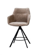 LS - JOHNSON ROTATING BARSTOOL CROWN SAND W59xD60xH97 - p.440 - TPS