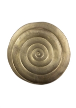 LS - SPIRAL TRAY GOLD L - p.250