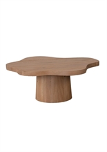 LS - NEWTON COFFEE TABLE NATURAL Ø90 X H35  - p.492 - TPS