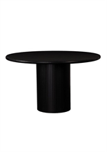 LS - WILMINGTON DINING TABLE BLACK Ø130 X 76 CM - p.458 - TPS