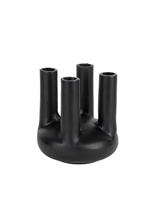LS - IONA CANDLE HOLDER BLACK - p.141