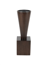 LS - PIRU CANDLE HOLDER WALNUT L - p.133