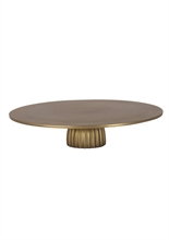 LS - ARCOLA CAKE STAND GOLD - p.226