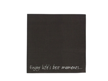 LS - LS94 NAPKIN BLACK - p.227