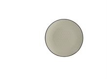 LS - KRIS BREAKFAST PLATE WHITE - p.223