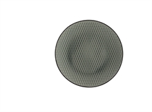 LS - KRIS DINNER PLATE LIGHT GREY - p.223