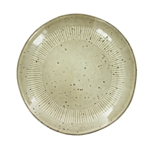 LS - ENZO BREAKFAST PLATE SAND - p.218