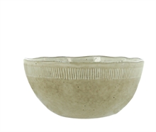 LS - ENZO SERVING BOWL SAND - p.218